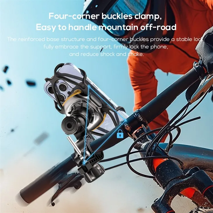 MEMO GW05 Adjustable Universal Phone Bracket Stand Phone Cooler Scooter Bicycle Motorcycle Mobile Phone Holder